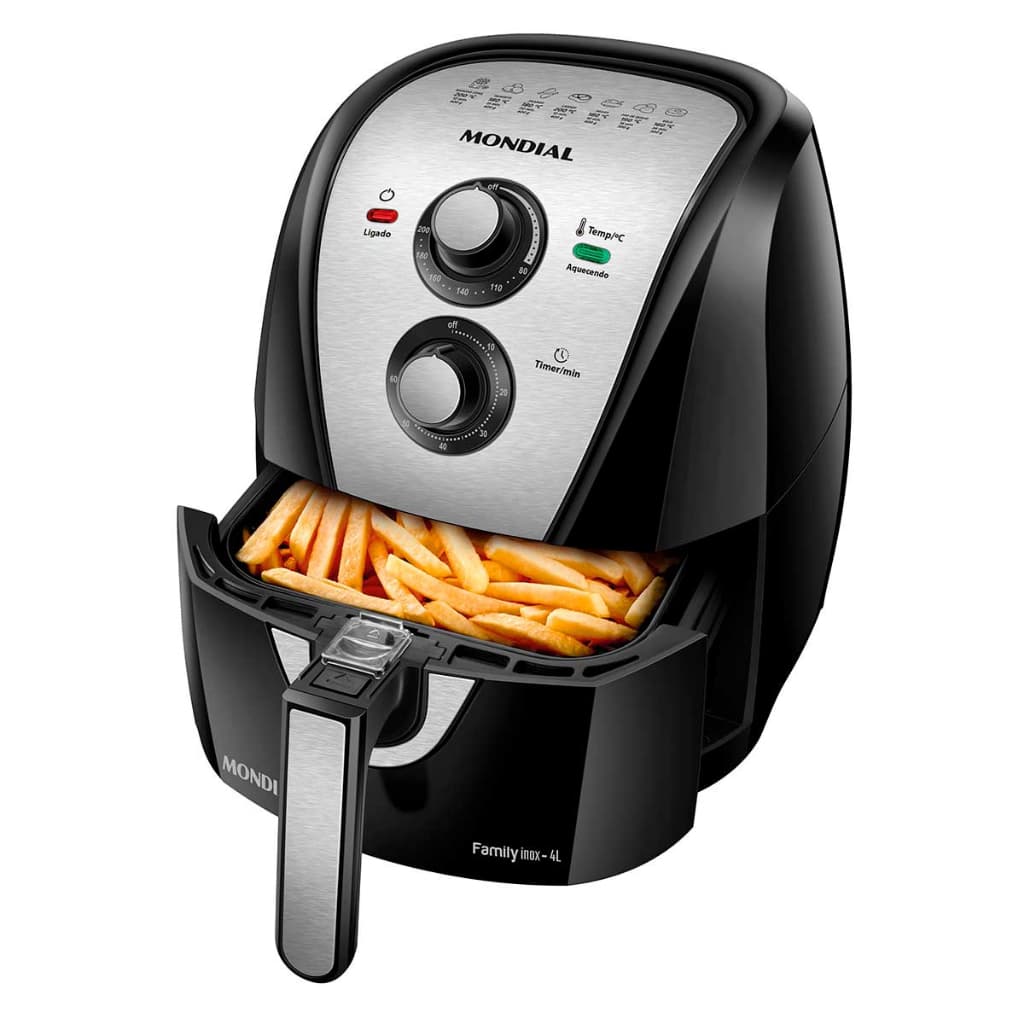 Fritadeira Sem Óleo Air Fryer 4L, Mondial