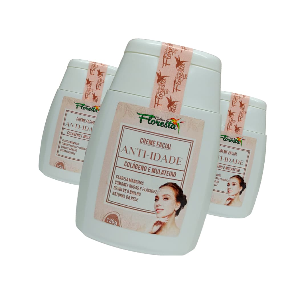 Creme Facial Anti-idade C/mulateiro 1 und