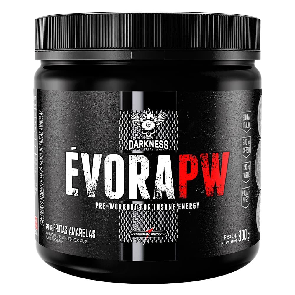 Évora PW - Pré treino - Darkness - 300g - Integralmeldica