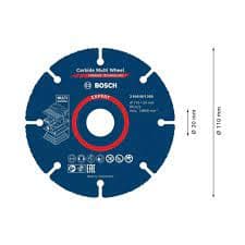 Disco de Corte EXPERT Carbide Multi Wheel 110 x 20mm Bosch