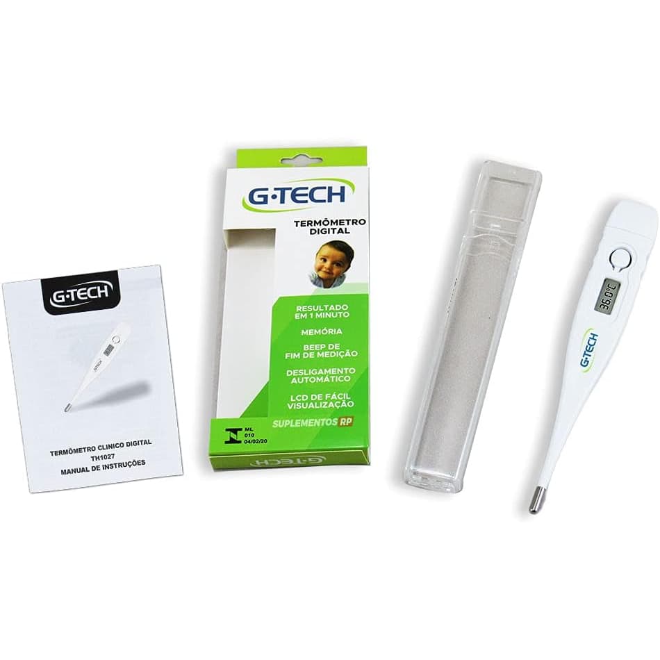 Termômetro Digital G.TECH TH1027 - Verificado e aprovado pelo INMETRO.