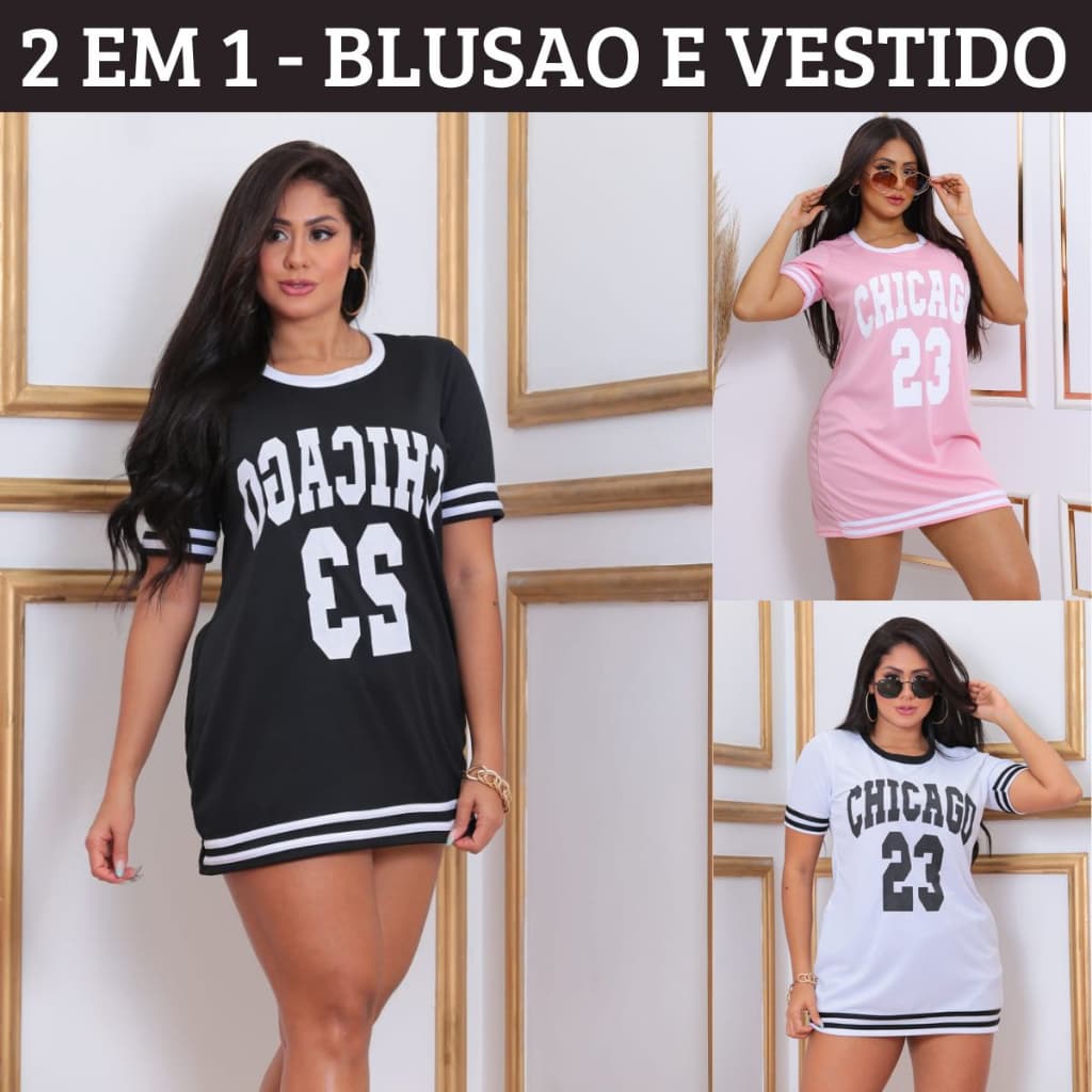 Vestido Feminino Curto e Camisao Feminino Mini Vest 2 em 1 Dry Fit Camisetao Roupa de Treino Moda Fitness Vestido Festa