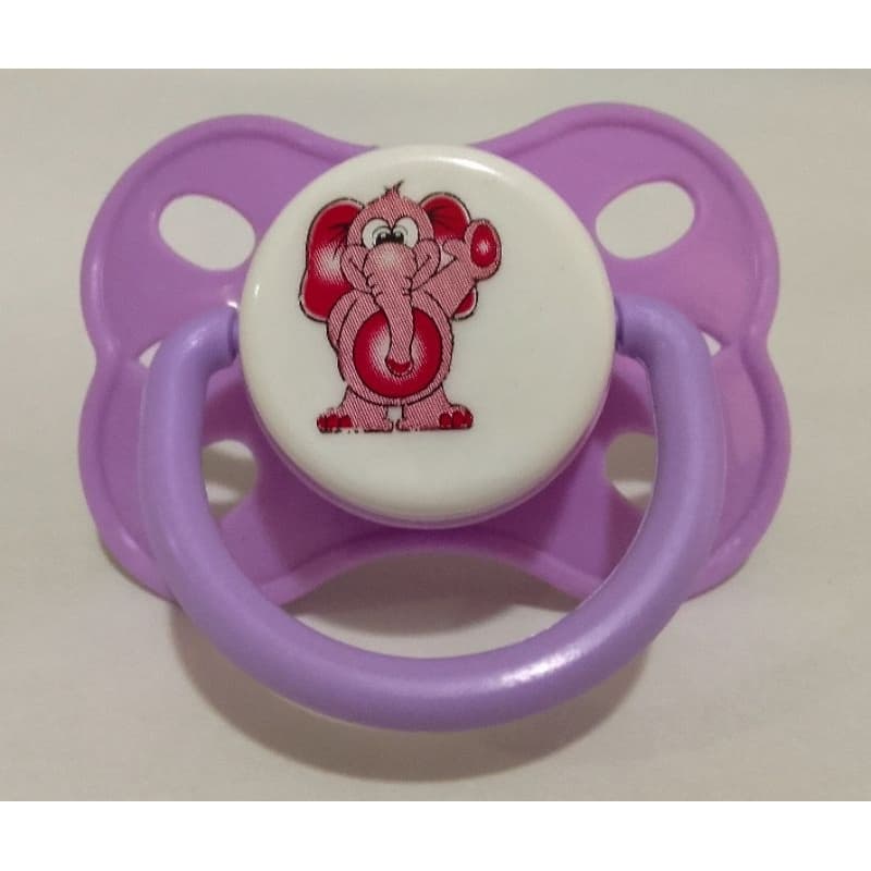 Kit 10 Chupeta Bico Redondo n° 2 (6+)Silicone Baby Paco