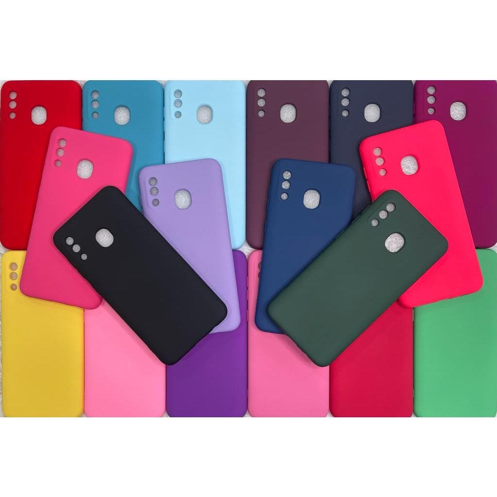 Capa Capinha Para Samsung A20 A30 Silicone Aveludado Case