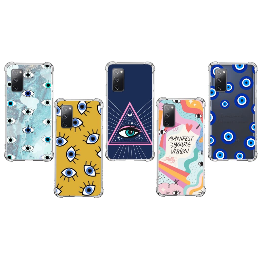 CAPA CAPINHA HEX TPU COMPATÍVEL COM Samsung S20 FE Capa Tpu Desenhos Variados Capinha Case