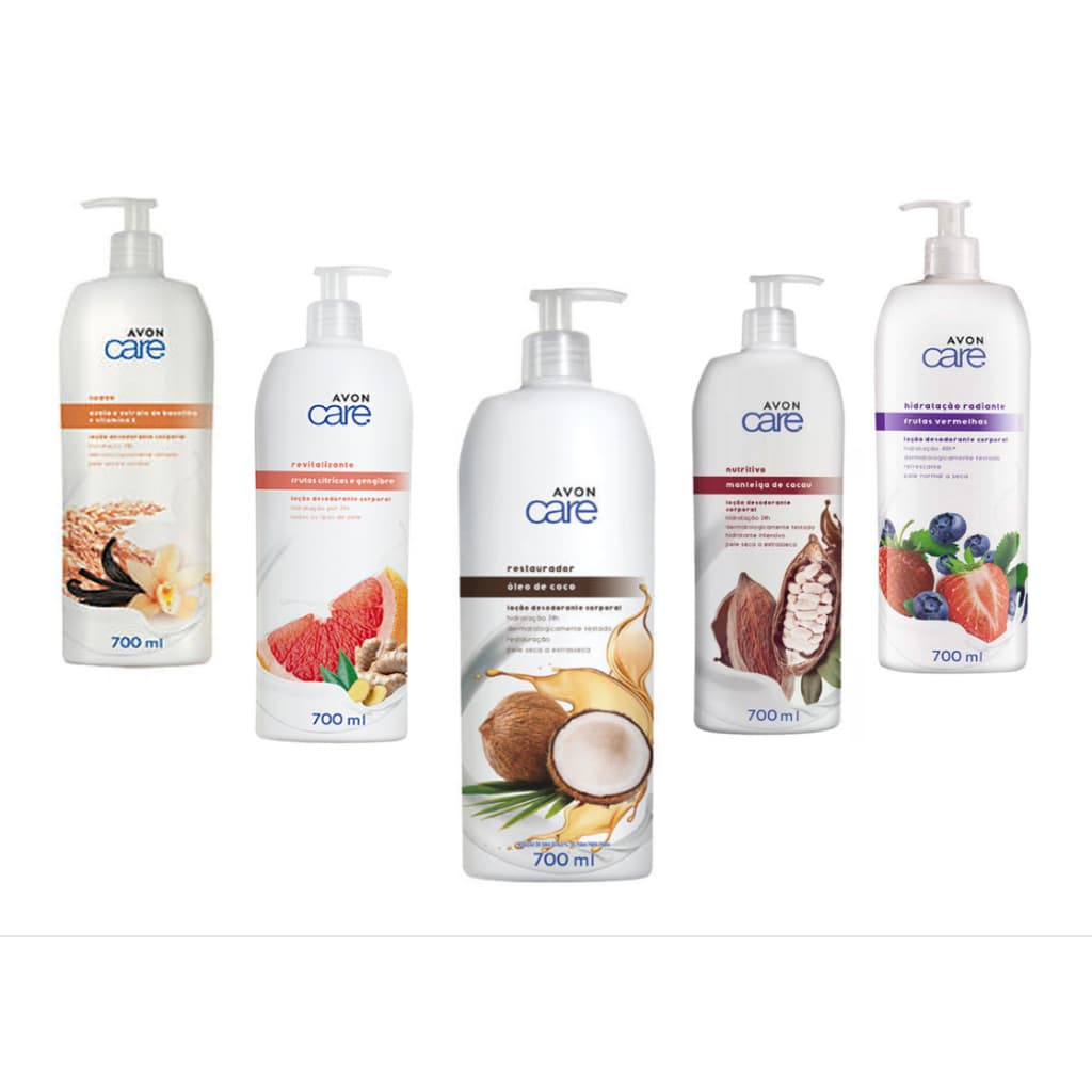 Loção Desodorante Hidratante para o Corpo Avon Care - 700ml