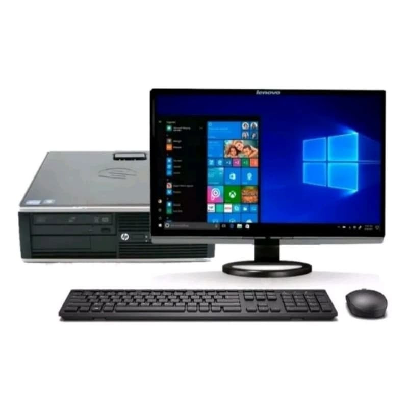 kit Pc Computador Monitor 16 Cpu Hp core i3 ou i5 Memoria 8gb ddr3 HD ou SSD wi-fi Roda GTA Free fire fortnite Roblox