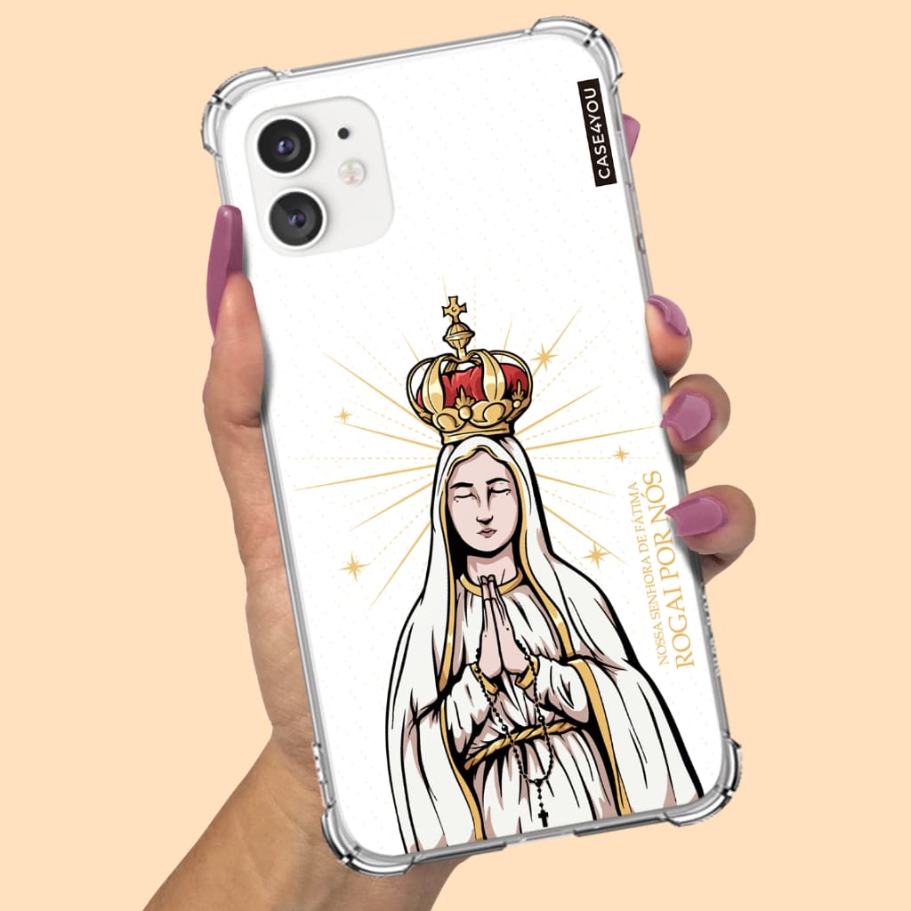 Capa Capinha de celular Personalizada Anti-impacto com nome Da Nossa Senhora 5