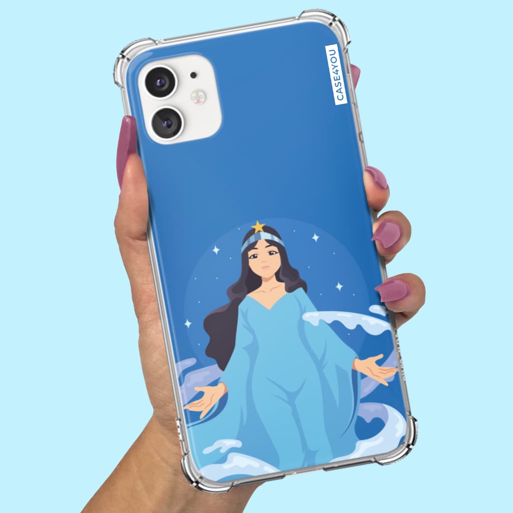 Capa Capinha de celular Personalizada Anti-impacto Iemanjá