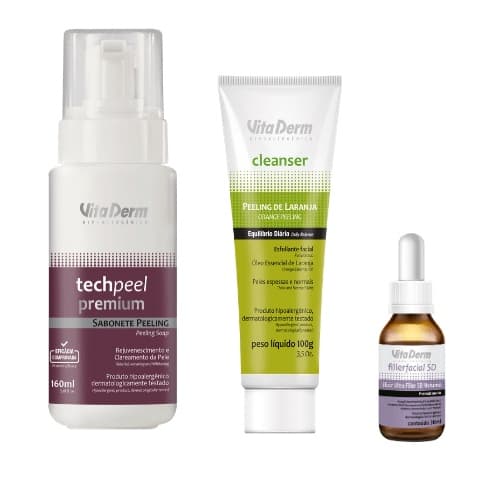 KIT HOME CARE CUIDADOS ANTI-IDADE VITA DERM
