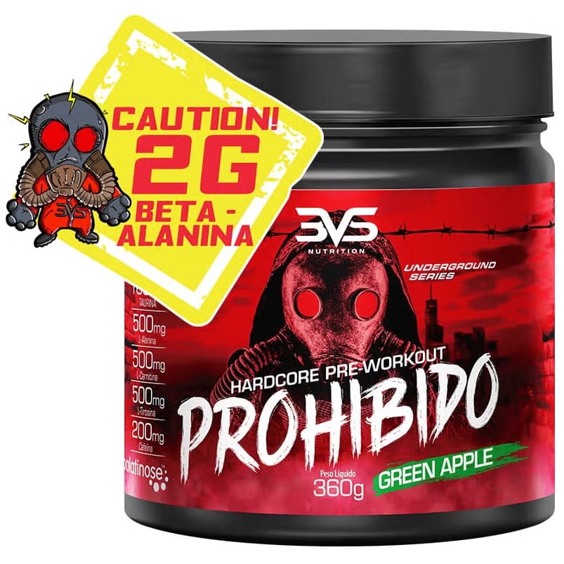 Prohibido Pré-Treino - Ultra Concentrado - 360g - 3VS Nutrition