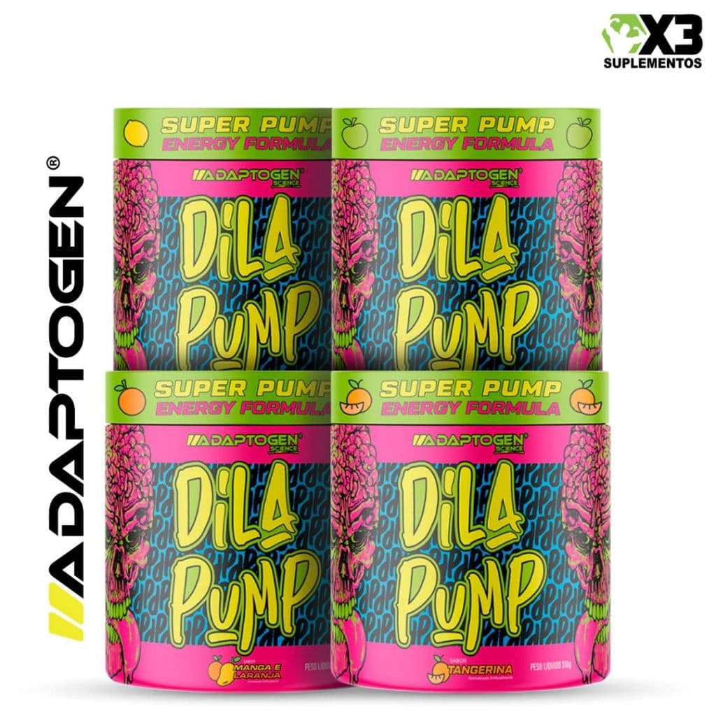 Dila Pump Pré-treino 318g - ADAPTOGEN SCIENCE