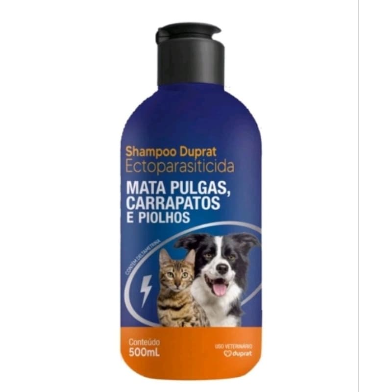 Shampoo Duprat Ectoparasiticida 500ml para cães e gatos