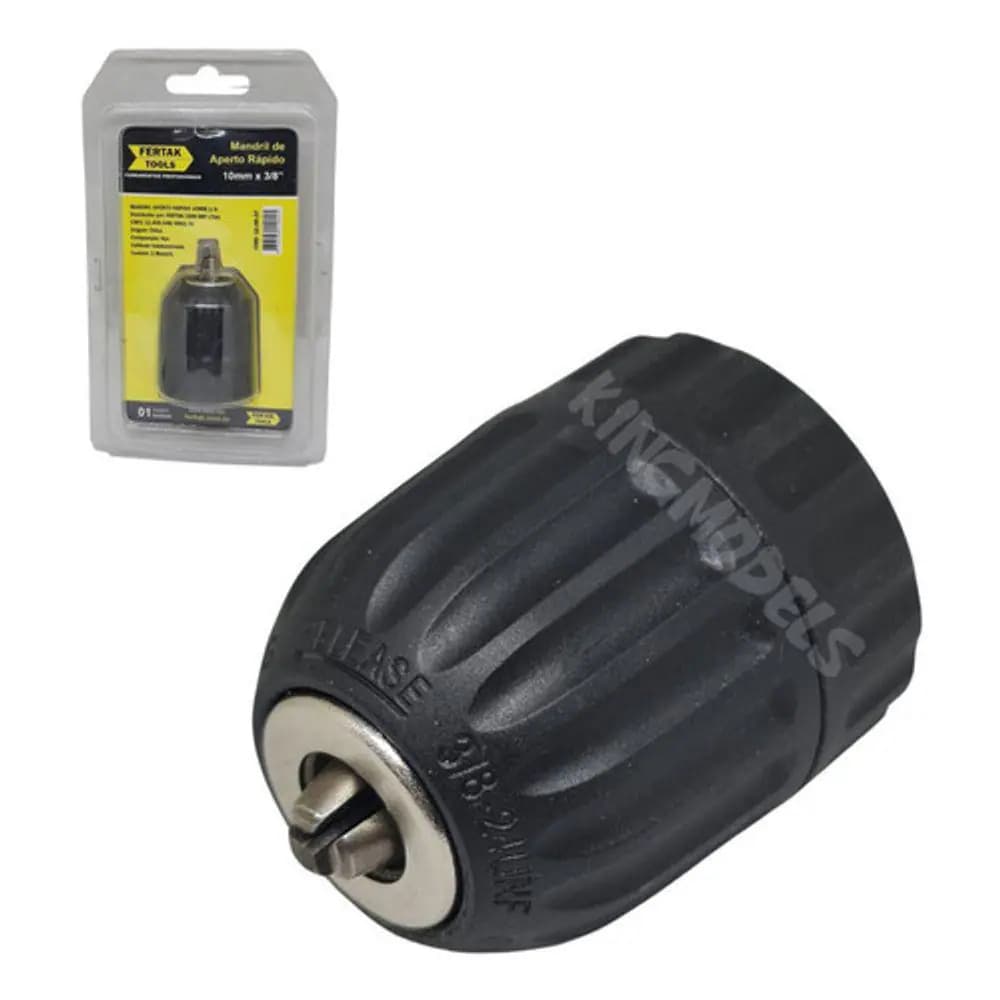 MANDRIL APERTO RAPIDO 13mm - 1/2 (P/ PARAFUSADEIRA OU FURADEIRA) [FTK]