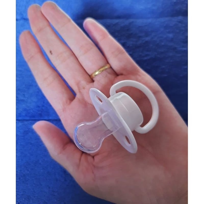 Chupeta Recém Nascido Tam 1 (0 a 6 meses RN) Chupeta Bico Ortodôntico Silicone
