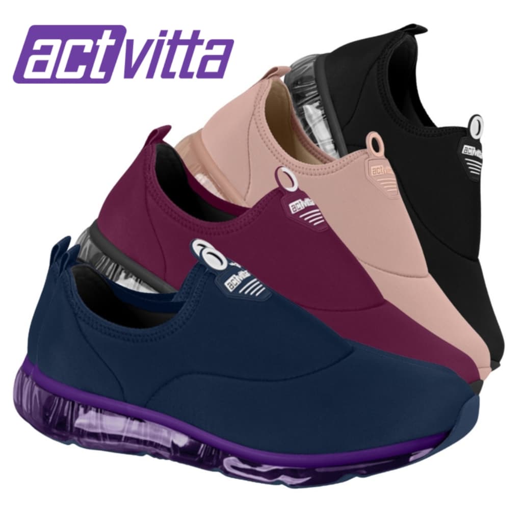 Tenis Actvitta Feminino Original Tenis Esportivo Dia A Dia Caminhada Academia Casual Lancamento Confortoa