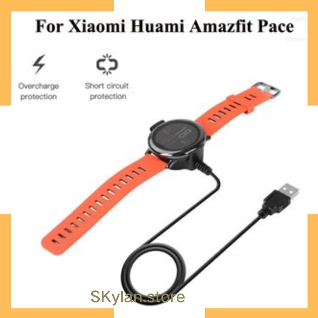 Cabo Carregador Usb Para Smartwatch Relógio Amazfit Pace A1612