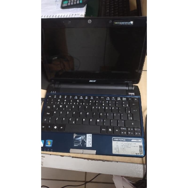 Notebook Acer aspire 1410 antigo com defeito para pecas