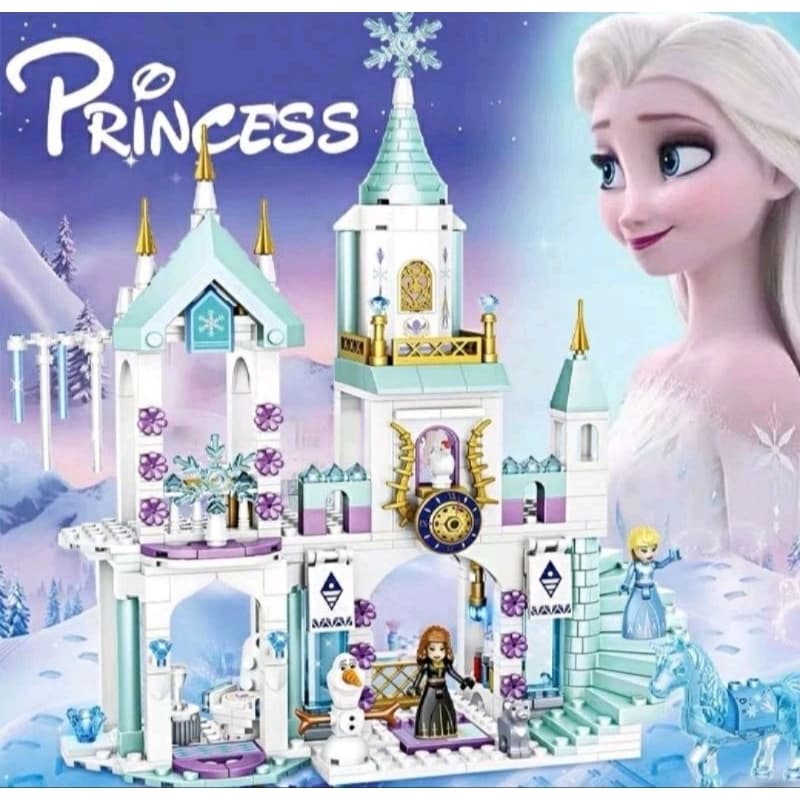 Blocos de Montar - Tipo Légo - Brinquedo Infantil - Princesas - Polícia - Bombeiros - Soldados