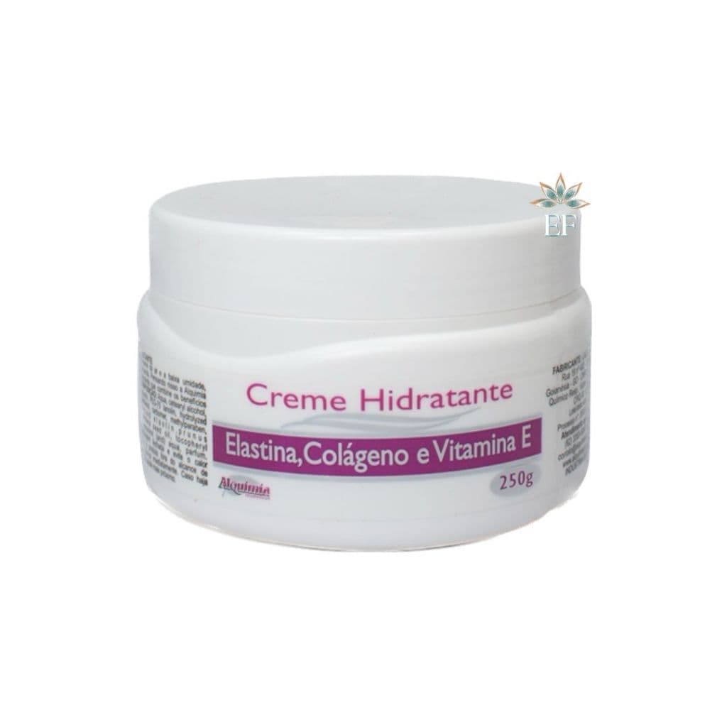 Creme Hidratante Elastina, Colágeno e Vitamina E 250g Alquimia Cosméticos