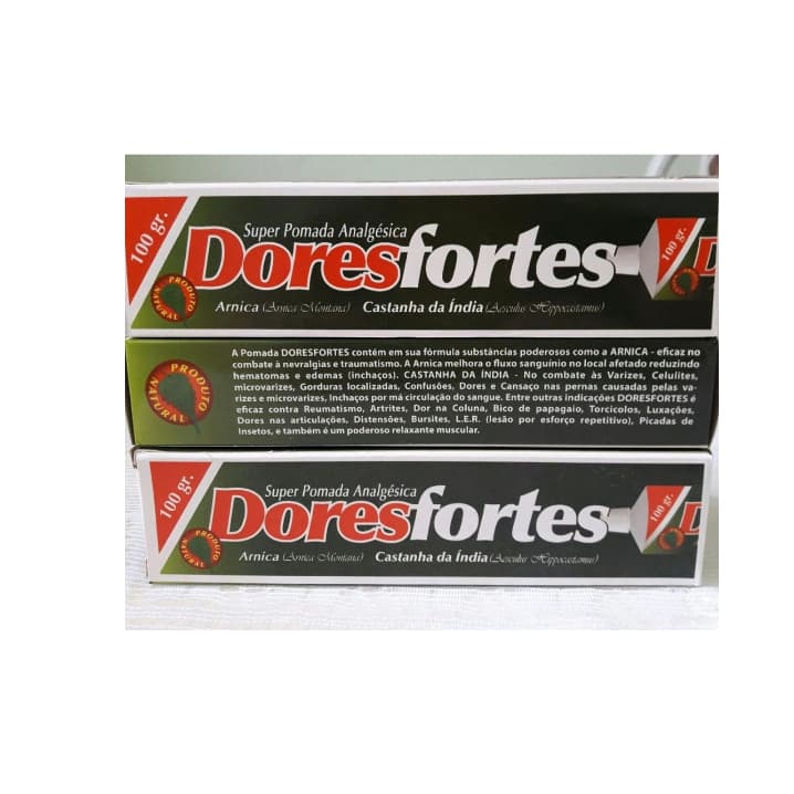 Kit com 03 Pomada Dores Fortes