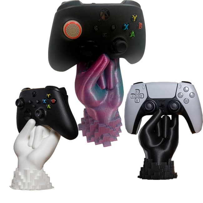 Suporte Controle Xbox Playstation PS3 PS4 PS5 Xbox Xbox one Nintendo Videogame Formato Mão