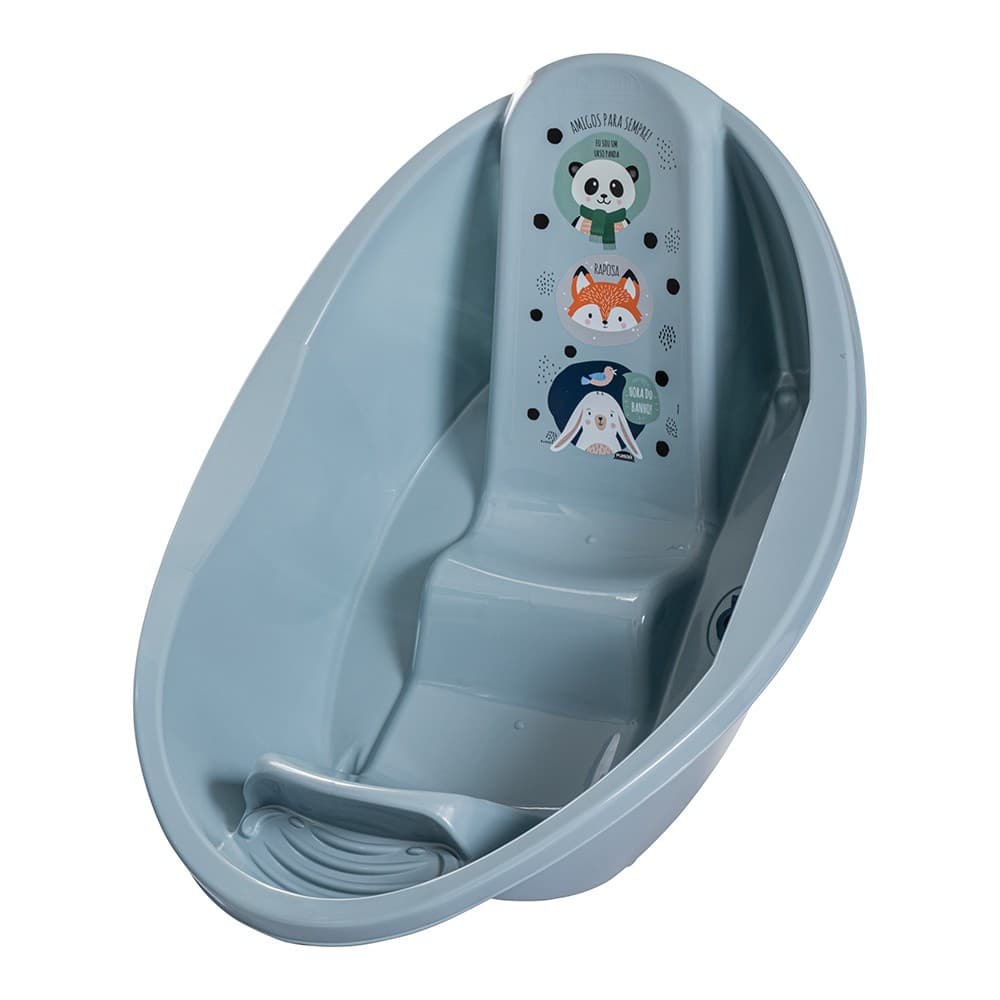 Banheira Ergonômica para Bebê Infantil Diversos Modelos - Plasútil