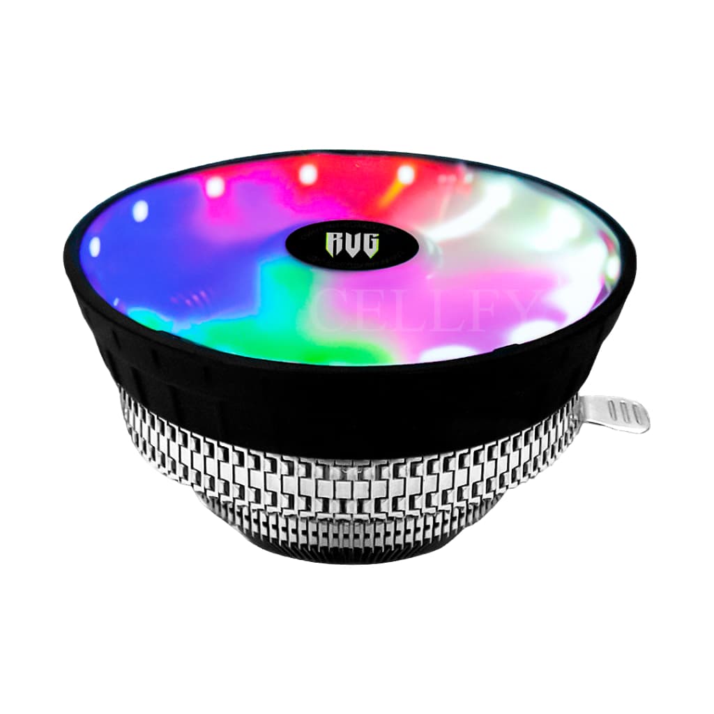 Cooler P/ Processador LED Colorido Silencioso Pc Gamer