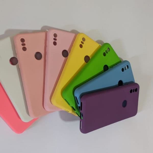 Capa Moto One Capinha Case de Silicone Para Moto One / Moto One NORMAL Aveludada