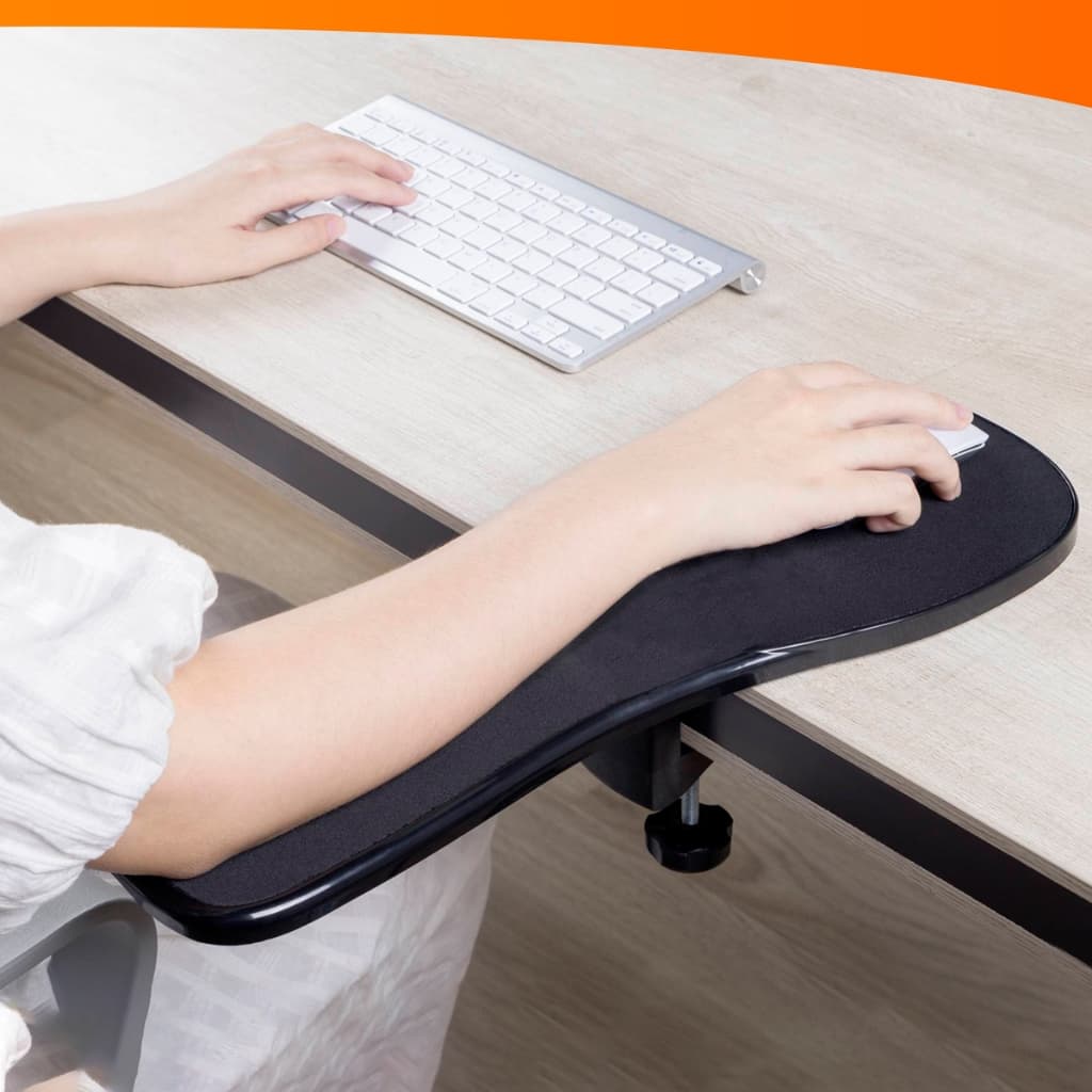 Apoio Ergonômico Para Computador Notebook Braço Apoio Ergonômico Confortável Fixação Mesa Descanso