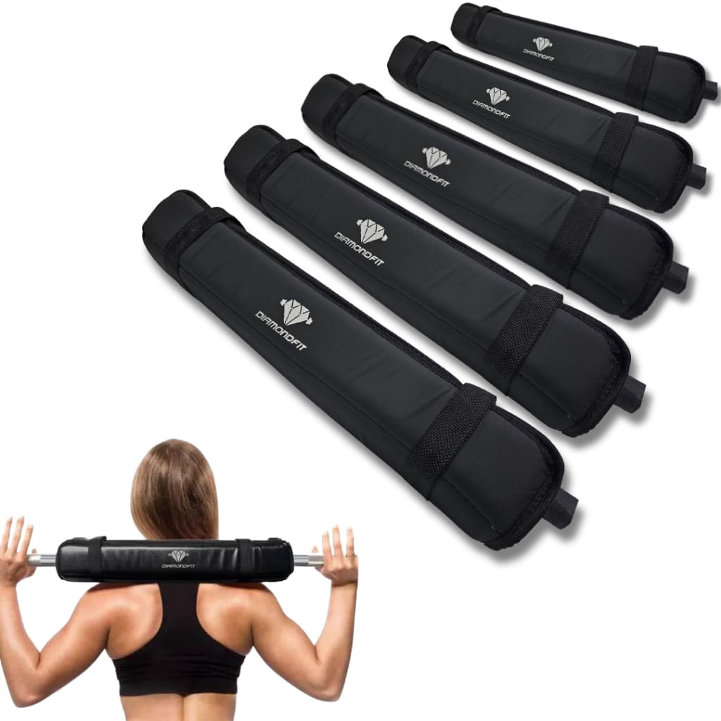 Kit 5 Protetor de Barra Treino Para Academia Exercicio Fitness Agachamento Espuma Confortável