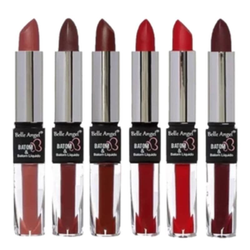 Batom Líquido Matte B 2 em 1 - Belle Angel B073