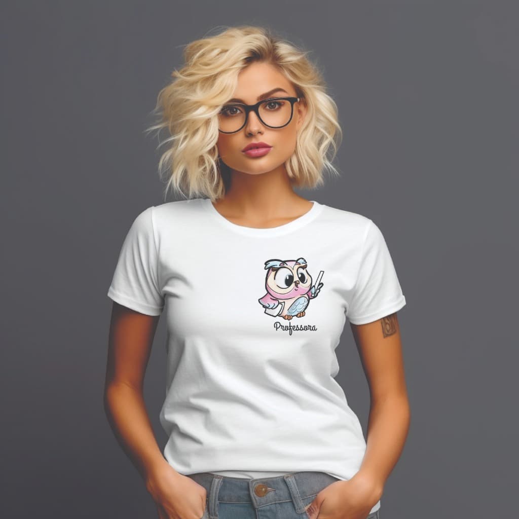Camiseta Adulto Professora ref2