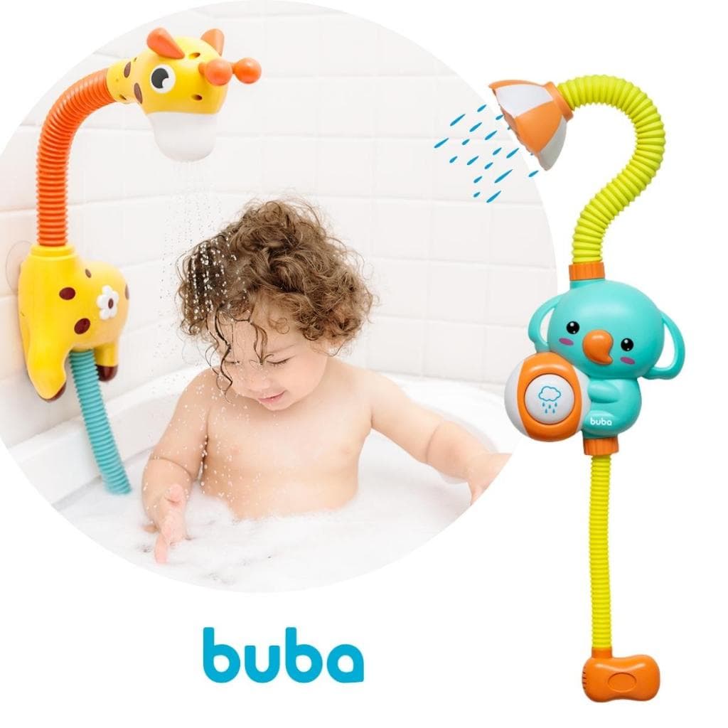 Brinquedo de Banho Chuveirinho Para Banheira Sai Água Divertido Infantil Bebê Buba