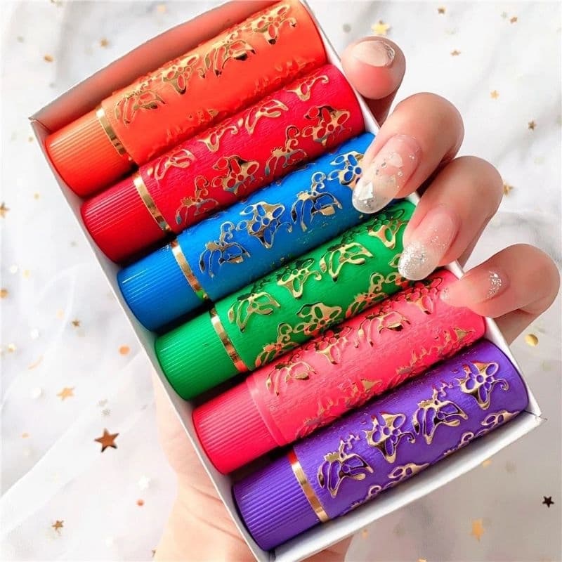 KIT Batom mágico cor hidratante de longa duração de 24 horas BELLAFEMME