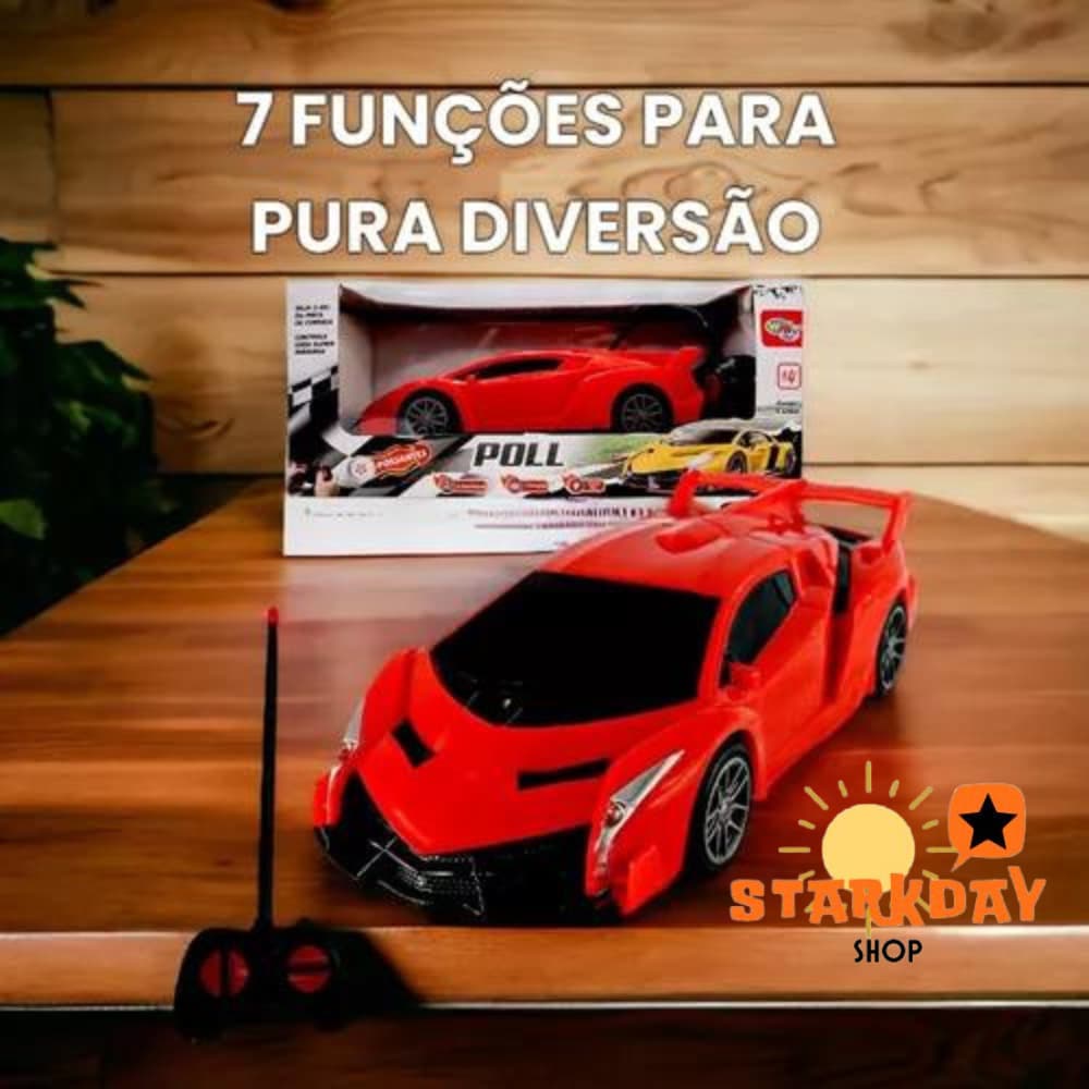 Carrinho Lamborghini Sesto Elemento à Pilhas de Controle Remoto de 7 Funções - Sortidos