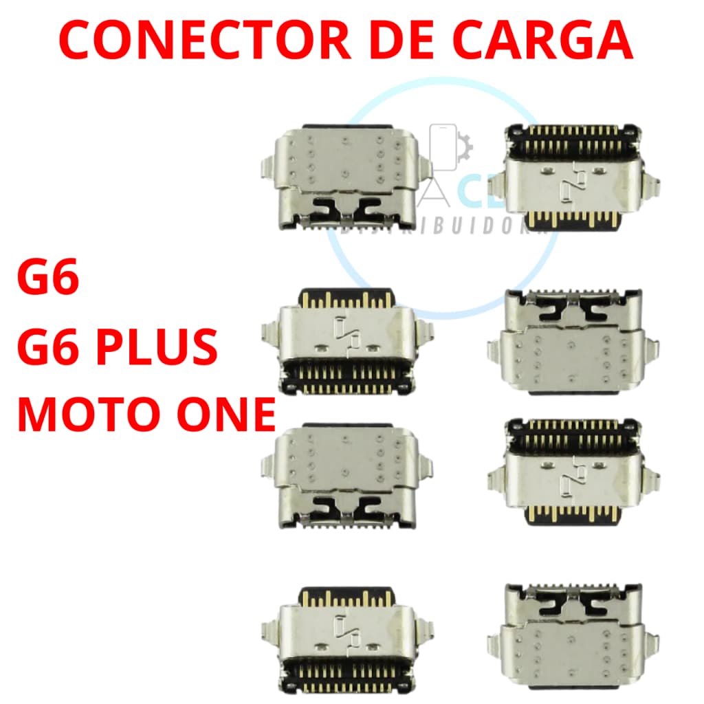 Kit Conector De Carga Moto G6 Plus moto One G6 conector de carga Tipo C moto one