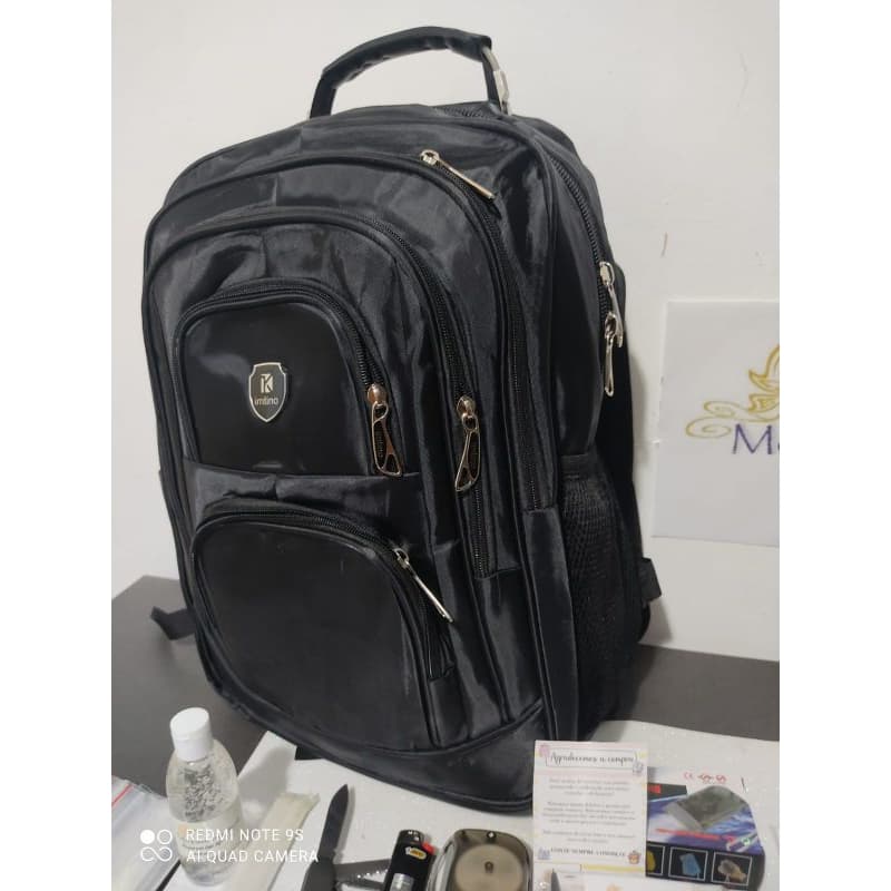 Kit de equipamentos, kit de primeiros socorros kit de sachês  Kit de Higiene Mochila 🎒 de Emergência JW + de 155  itens.