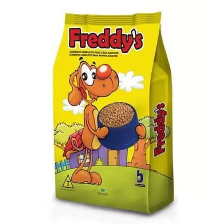 Racão Para Cachorro Freddys 18% Proteínas Sabor Carne 3kg