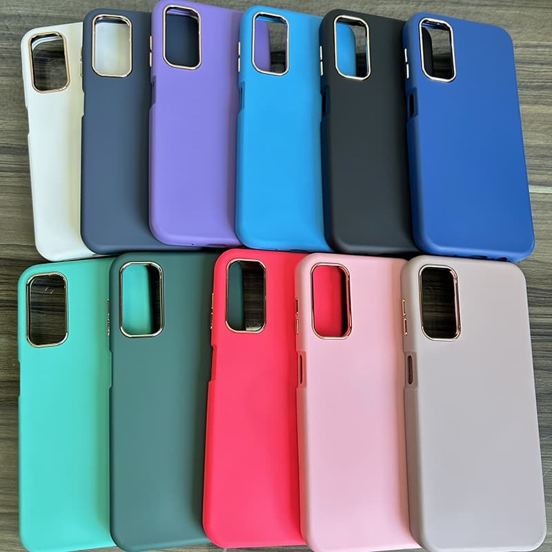 Capa de silicone premium para telefone com sensação de pelei Samsung Samsung A14 /A13 A12/A11