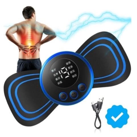 Mini Massageador Elétrico Portátil - Relaxante Muscular TOP
