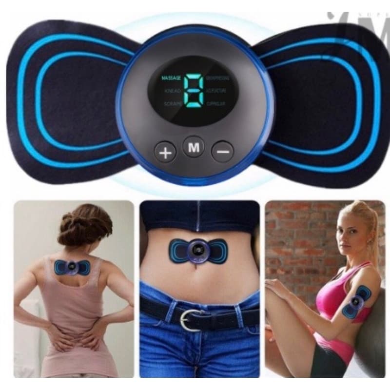 Mini Massageador Elétrico Portátil - Relaxante Muscular fast