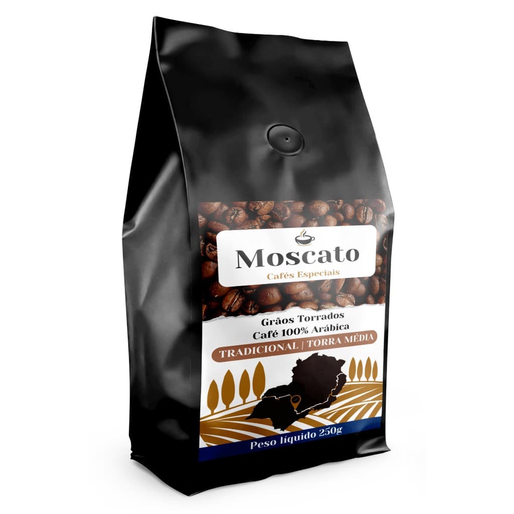 Café em Grãos Arábica Gourmet Tradicional 250g