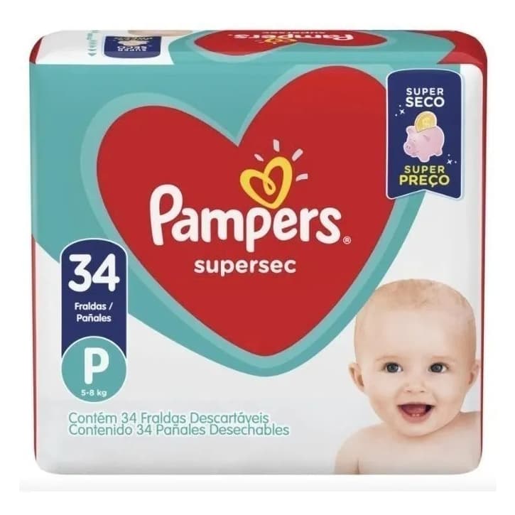Fralda Pampers Supersec Barato Revenda