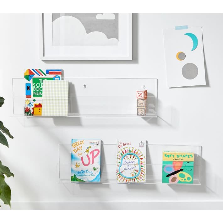 Nicho organizador prateleira suporte para livros itens decorativos não precisa furar a parede 40x2,75x6cm