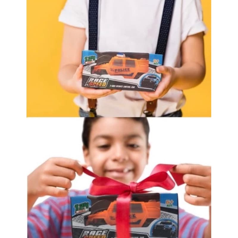 Carrinho Controle Remoto Brinquedo Criança Menino Carro Barato Sem Fio Premium