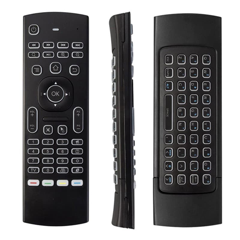 Controle Mini Teclado Sem fio Air Mouse Wireless 2.4Ghz Para Smart Tv Celular Pc Notebook Tablet