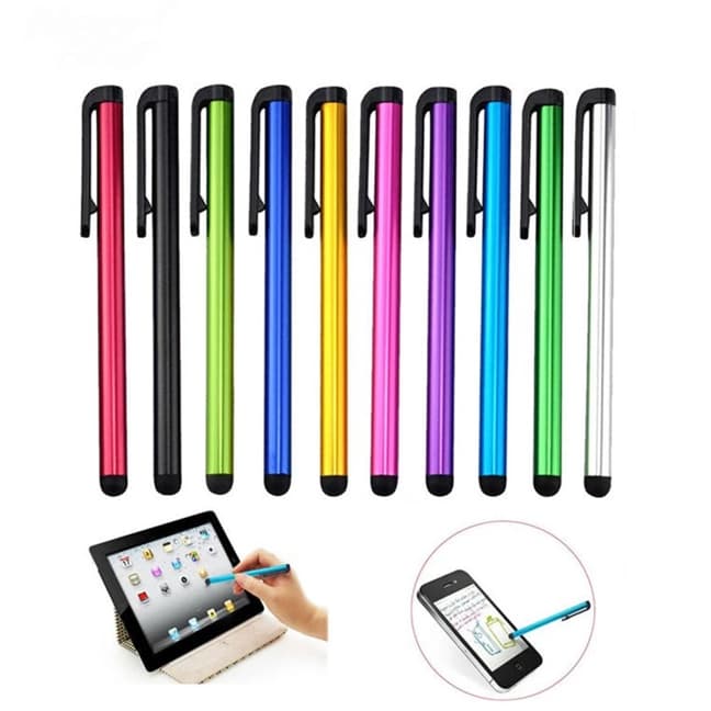 Kit 10 Caneta Touch Universal Para Telas Celular Tablet Ipad Kindle Notebook Android Apple