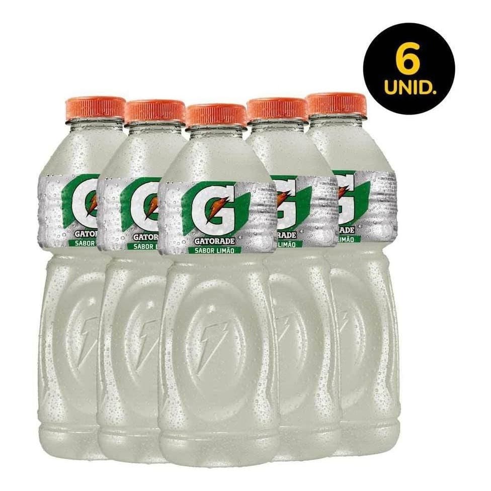 Isotônico Gatorade Sabor Limão Garrafa 500ml Com 6 Unidades