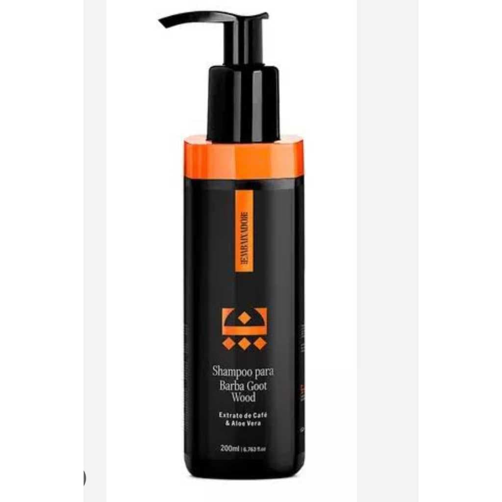 Shampoo Hidratante Para A Barba Goot Wood Embaixador 200ml
